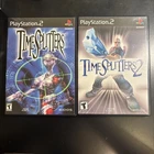 Time Splitters 1 & 2 Game PS2 PlayStation 2 Game Lot of 2 CIB Tested & Working!