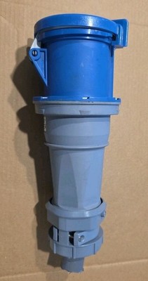 Cooper Mennekes CD4100C9W Watertight Female Connector Blue 100A 250V 3ph 4100c9w