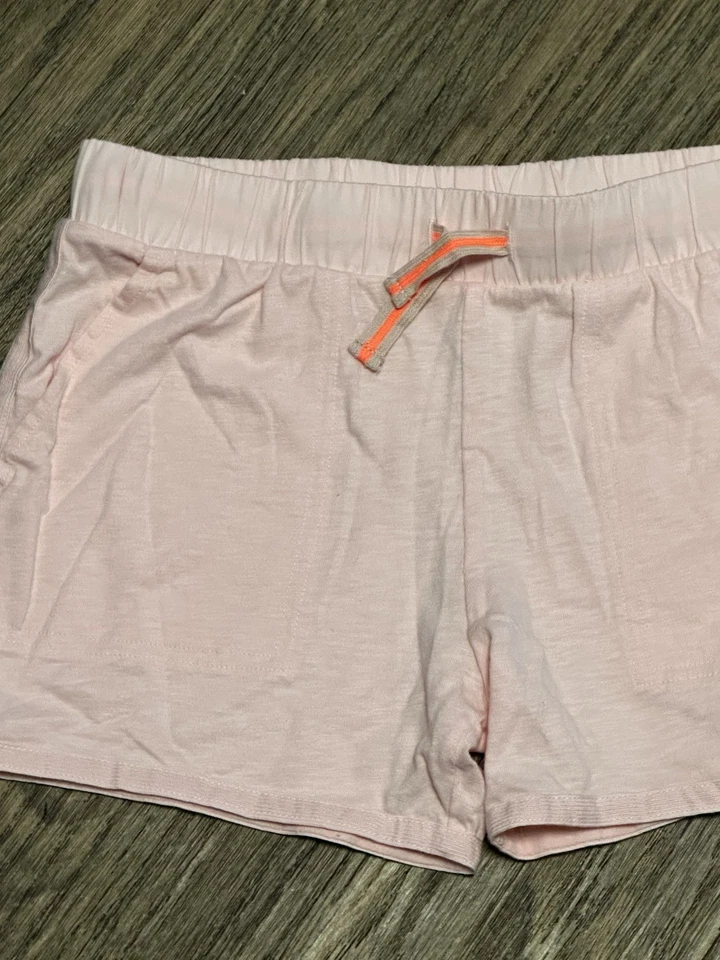 Pantalones cortos Crewcuts Everyday para niñas talla 14 rosa Foto 3 de 4