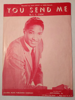 Sheet Music Sam Cooke "You Send Me" ©1957