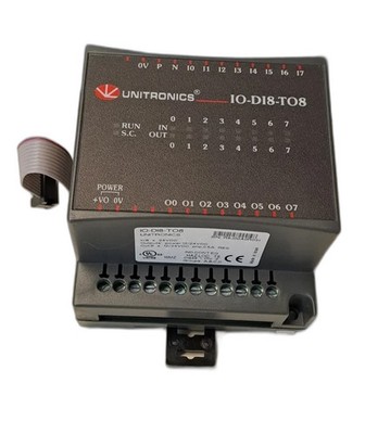 IODI8TO8 - UNITRONICS - IO-DI8-TO8 / Modul Dextension Used