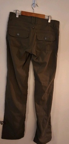 Prana Hana Stretch Zion Olive Green Cargo Pants Convertible Size 2 - Picture 7 of 12