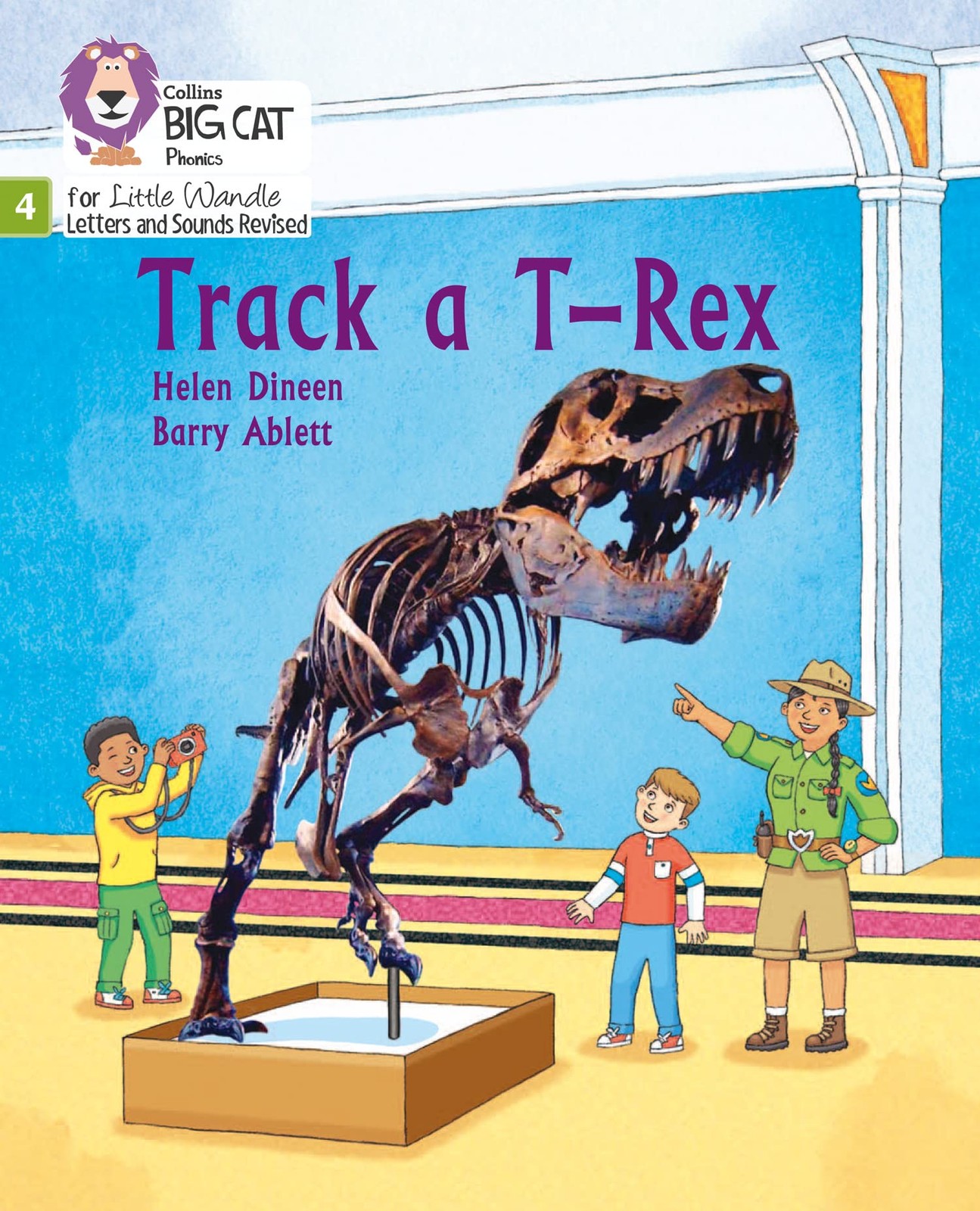 Track a T-Rex: Phase 4 (Big Cat Phonics by Helen DineenBarry AblettC (PB 2021) - Image 2