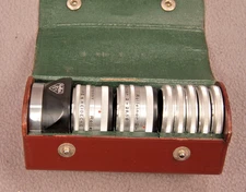 Rollei Bay 1 filter, hood and close up set with case