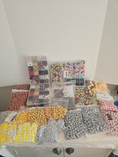 2000 Pc Mix Acrylic, Silicone Sport Beads Football Basketball Baseball Soccer