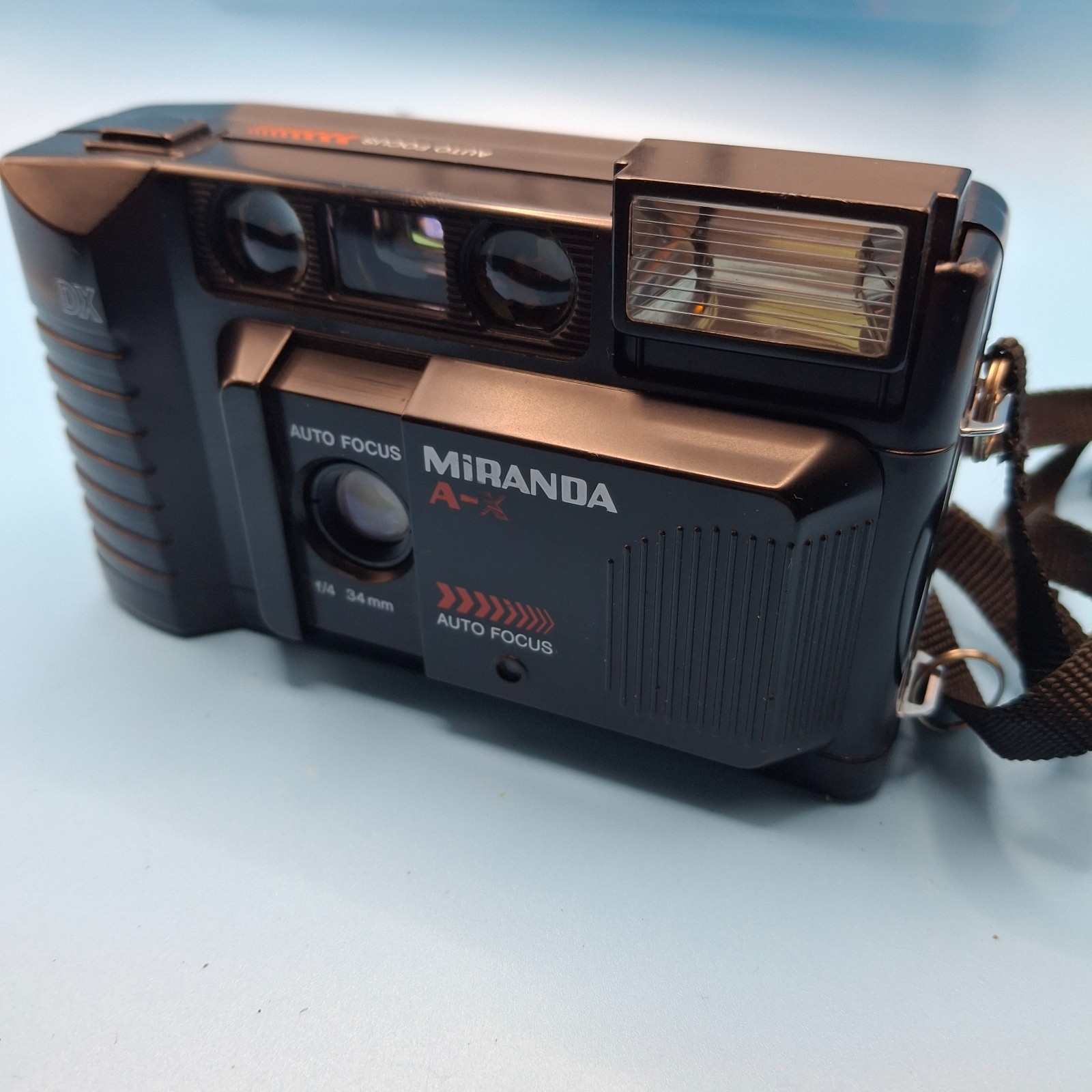 Miranda A-X 35mm Film Camera Point & Shoot Auto Focus Tested & Working. (refB)