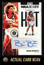 2019-20 Hoops Premium Stock #HS-BB2 Brian Bowen II Hot Signatures Rookies