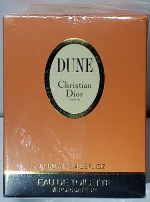 Sealed! ~ DUNE by Christian Dior ~ Eau de Toilette EDT Spray Perfume ~ 3.4 fl oz