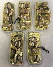 x5 British MTP Camouflage OSPREY Body Armour Empty Mag Pouch Military Job Lot