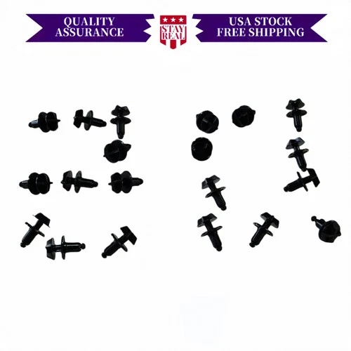 20Pcs Battery Cover Pin Clip Screw Cowl Retainer For Ford Mustang W716510-S300