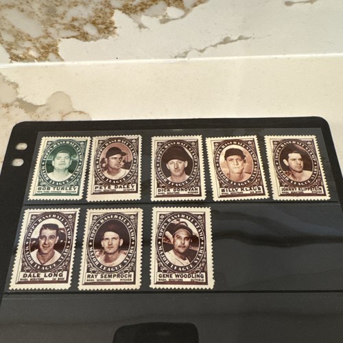 1961 TOPPS BASEBALL BRIEFMARKEN KOMPLETTER SATZ ALBUM 208/208 MANTEL WUNDERSCHÖN! ANSEHEN! - Bild 23 von 23