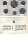 1966 Royal Canadian Coin Set Uncirculated, Sealed Silver Mint 80% Silver W/COA