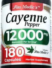 FITO MEDIC'S Lab | Cayenne Pepper Capsules Organic | Cayenne Pepper Extract | 60