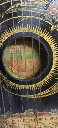 Antike Harfen Zither Harp - Bild 4 von 4