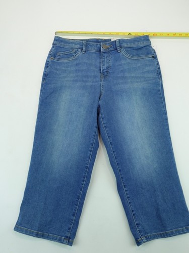 Pantaloncini jeans donna 4 petite denim crop relaxed vita alta Christopher & Banks - Foto 4 di 10