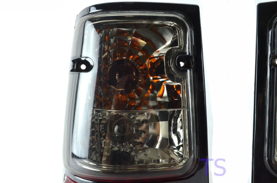 SMOKE + RED LED REAR TAIL LAMP LIGHTS FOR ISUZU HOLDEN CAMEO TFR UTE 1989 - 1996 - Image 4 of 4