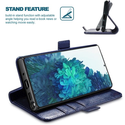 For Samsung Galaxy S20 FE 5G Case Shockproof Leather Wallet Cover / Accessories - Picture 16 of 25