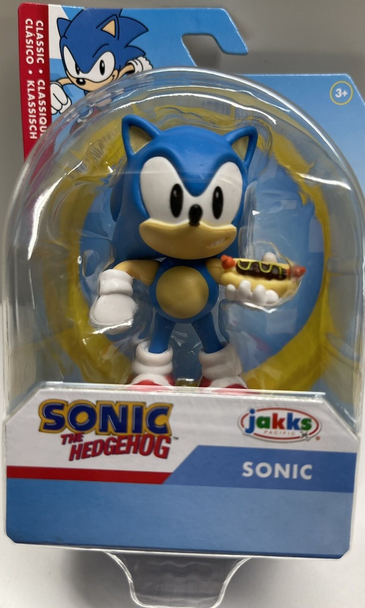 2023 Sonic The Hedgehog Classic SONIC Figure Toy Doll Jakks 2.5