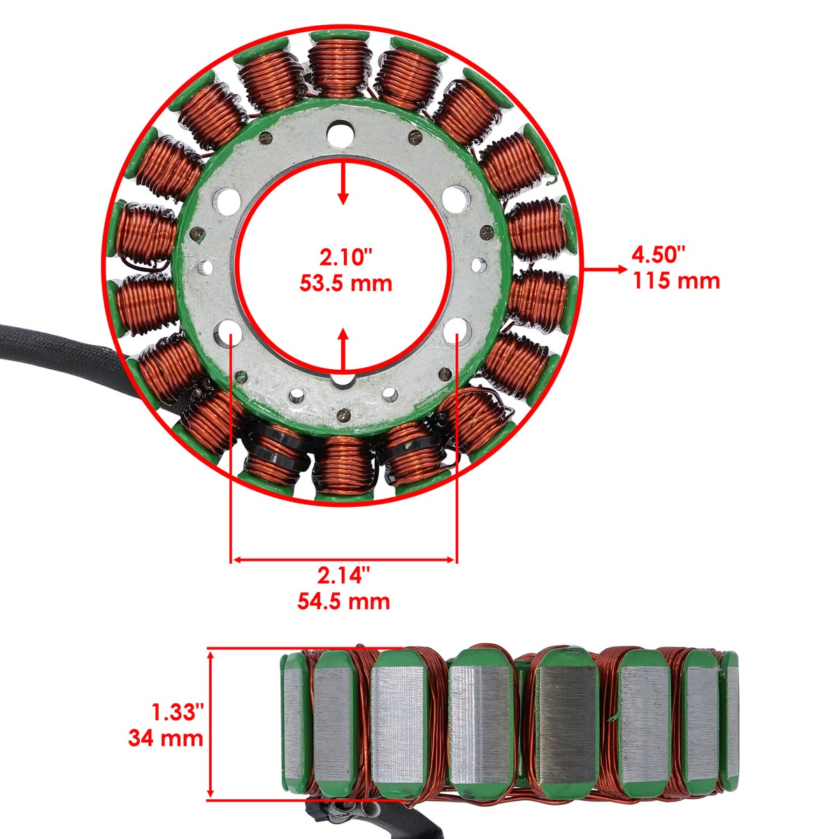 Stator for Honda 31120-Maa-005 31120-Mm8-881 31120-Mm8-005
