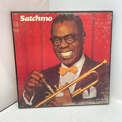 Satchmo A Musical Autobiography Of Louis Armstrong Vinyl 4xLP Boxset US 1972 VG