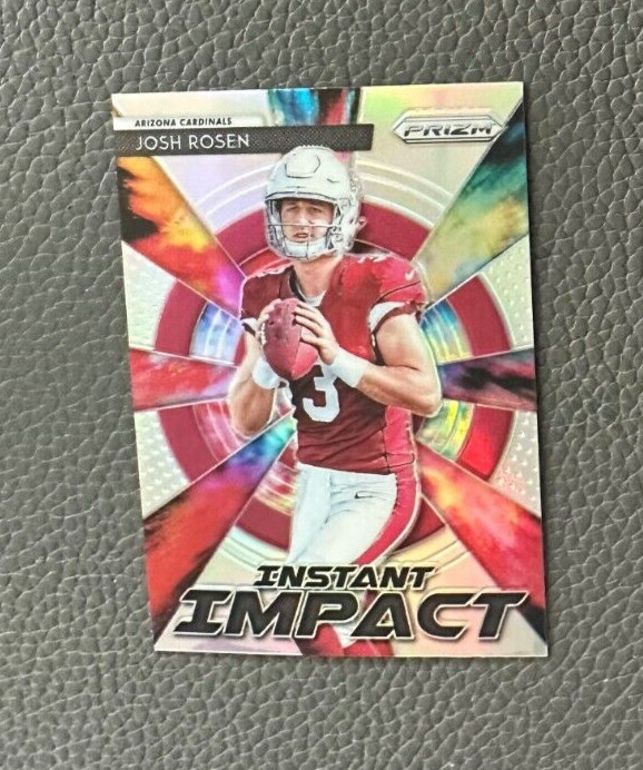 2018 Panini Prizm #II-6 Josh Rosen RC Silver Instant Impact Prizm