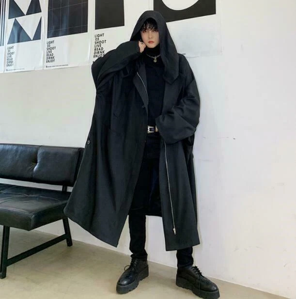 Gothic hooded outlet coat