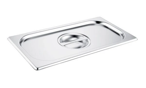 Gastronorm DECKEL ~ Robuste Premium Edelstahl Deckel für Gastronorm Lebensmittel Pfanne