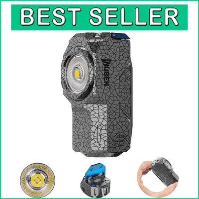 Ultra-Bright 900 Lumen LED Mini Flashlight - Magnetic, Rechargeable & Waterproof