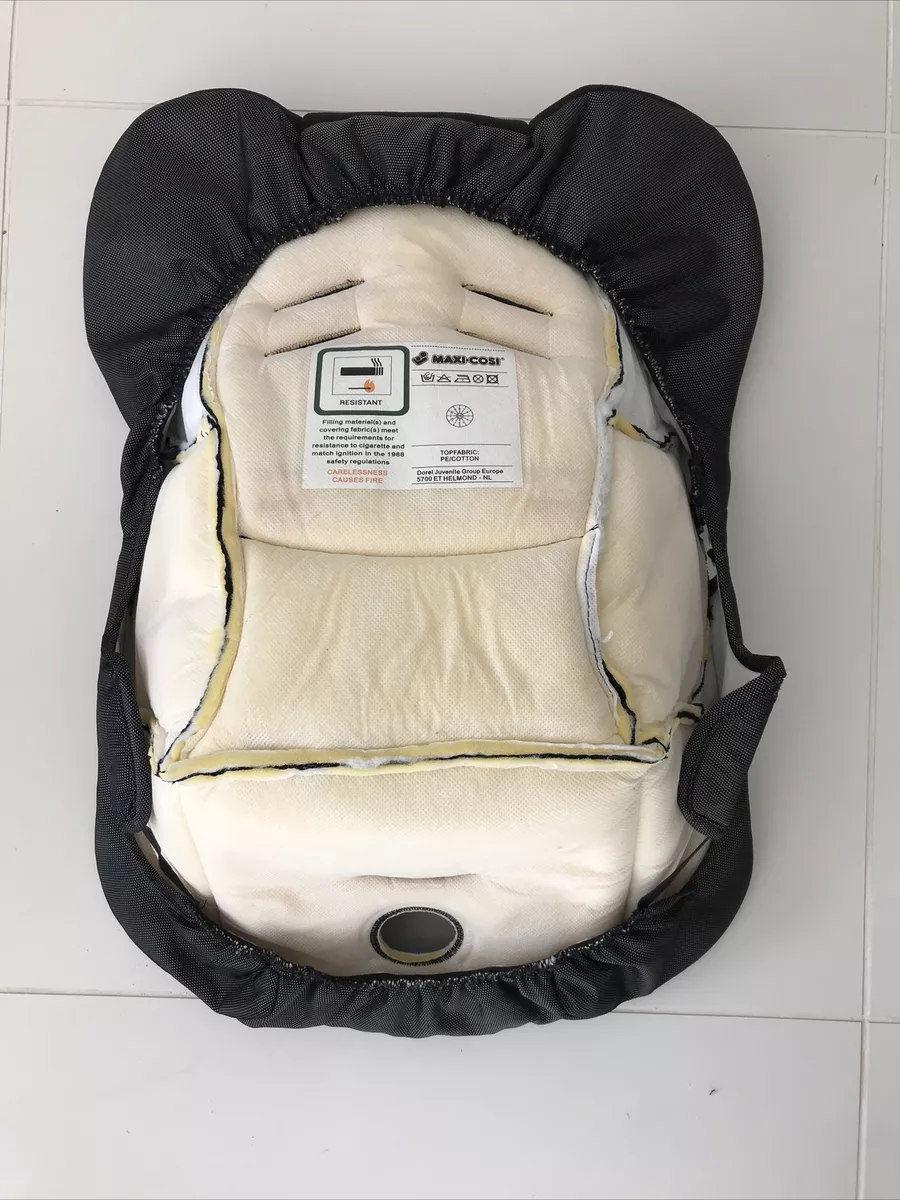 Maxi Cosi Cabriofix Car Seat Replacement Cover Black eBay