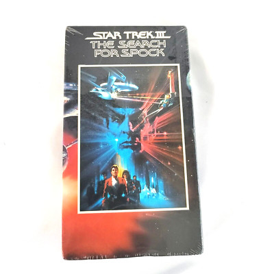 Star Trek III: The Search for Spock 1984 (VHS 1991) Factory Sealed Watermarks 