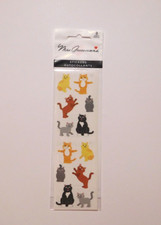 Mrs. Grossman's Stickers Lot of 3 Strips Brand New in Package Playful Cats 