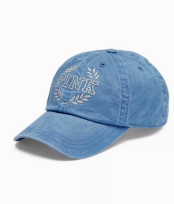 Victoria secret pink baseball cap heavy weight blue surf super rare PINK Victoria main image 3