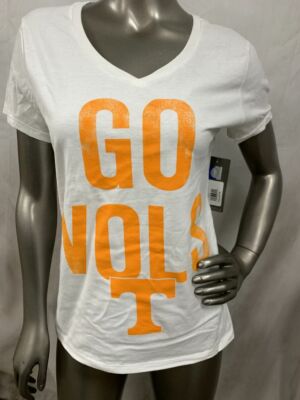 RUSSELL TENNESSEE VOLUNTEERS  ''GO VOLS'' WOMEN'S SHIRT ASST SIZES #3