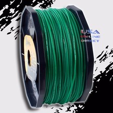 GREEN 16 Gauge AWG 100 OFC Copper 400ft. Stranded Primary Remote Wire Cable USA