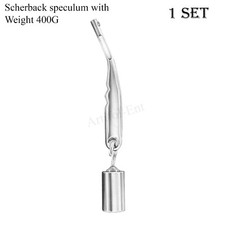 Scherback Speculum with Weight 400G Scherbak Vaginal Speculum Gynecology