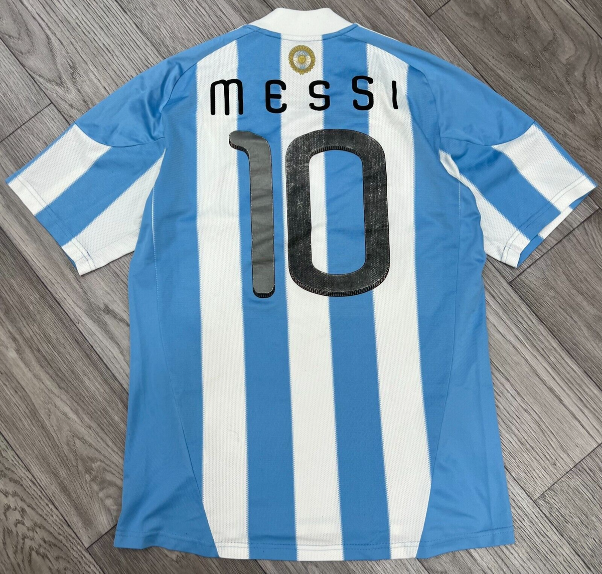 Argentina 2011/2012 Home Football Shirt Soccer Jersey Messi #10