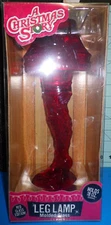 LARGE A Christmas story Red  molded Glass edition Leg Lamp 18oz ICUP