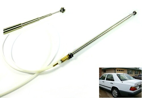 Electric Aerial Antenna Mast Radio Tooth Cable For Mercedes W124 E-Class W126 SE - Picture 1 of 10