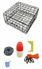 KUFA Vinyl Coated crab trap & accessory kit (S60+CAS1)