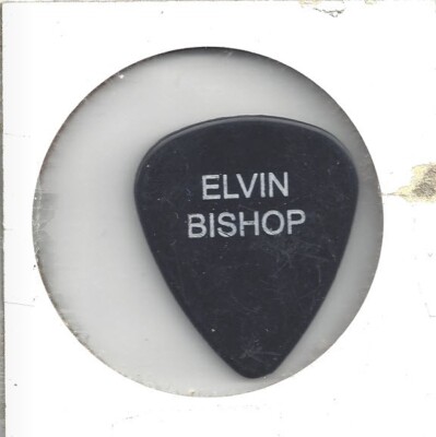 エルヴィン・ビショップ Elvin Bishop ギターピック Elvin Bishop Guitar Pick 1980s Tour Bad Boy Vintage Tour Rare