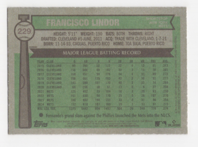 2025 TOPPS HERITAGE BASEBALL SP NICKNAME VARIATION 