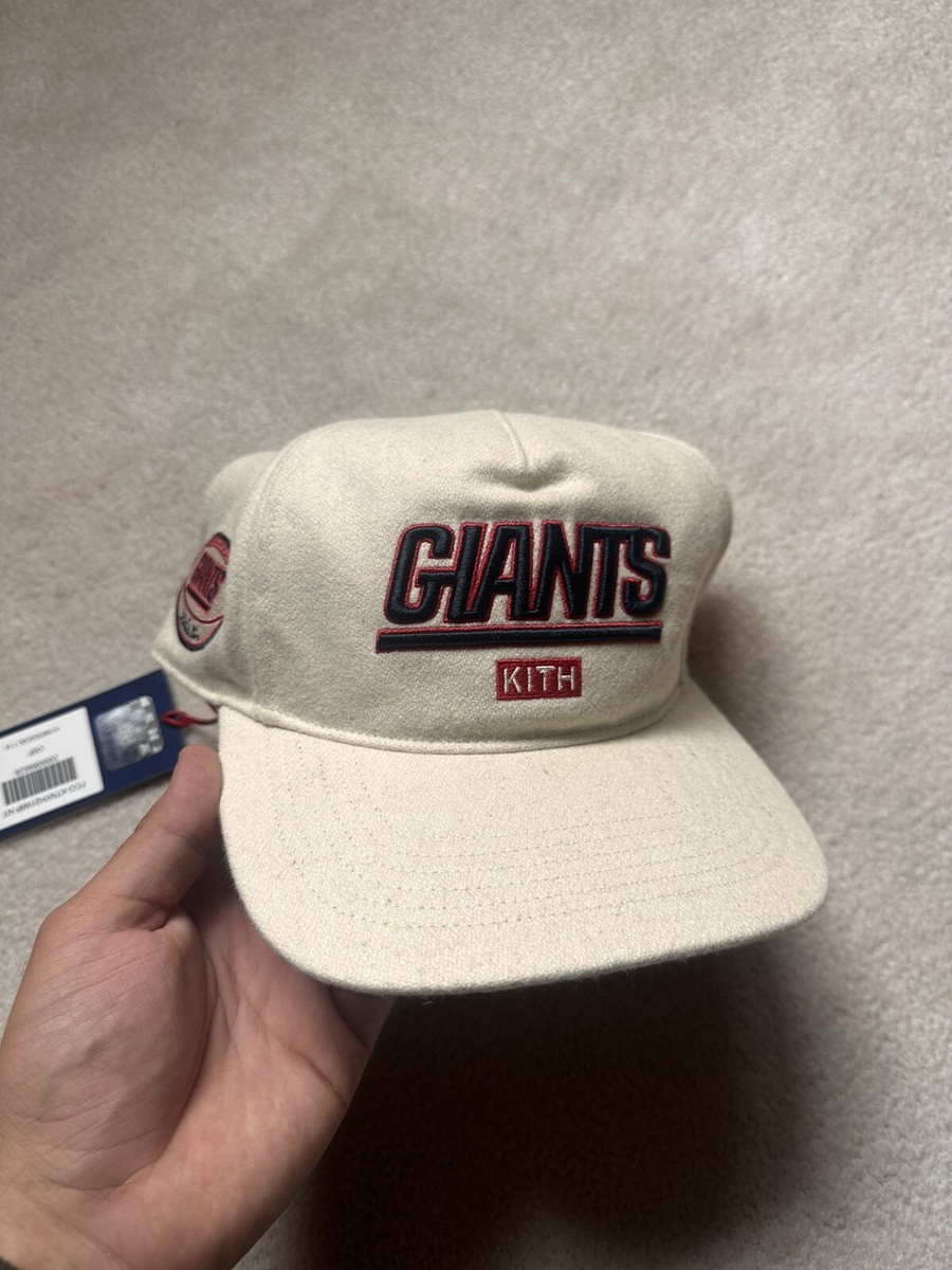 Kith x NFL x NY Giants 47' Wool Hitch Snapback | eBay