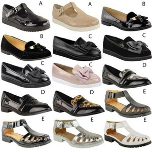 DA DONNA NUOVA BASSE UFFICIO SCUOLA SCARPE ELEGANTI FORMALI MOCASSINI  DÉCOLLETÉ | eBay