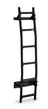 Ford Transit Custom Black Ladder V710 2023   Rhino Rear Door Rack Access Ladder