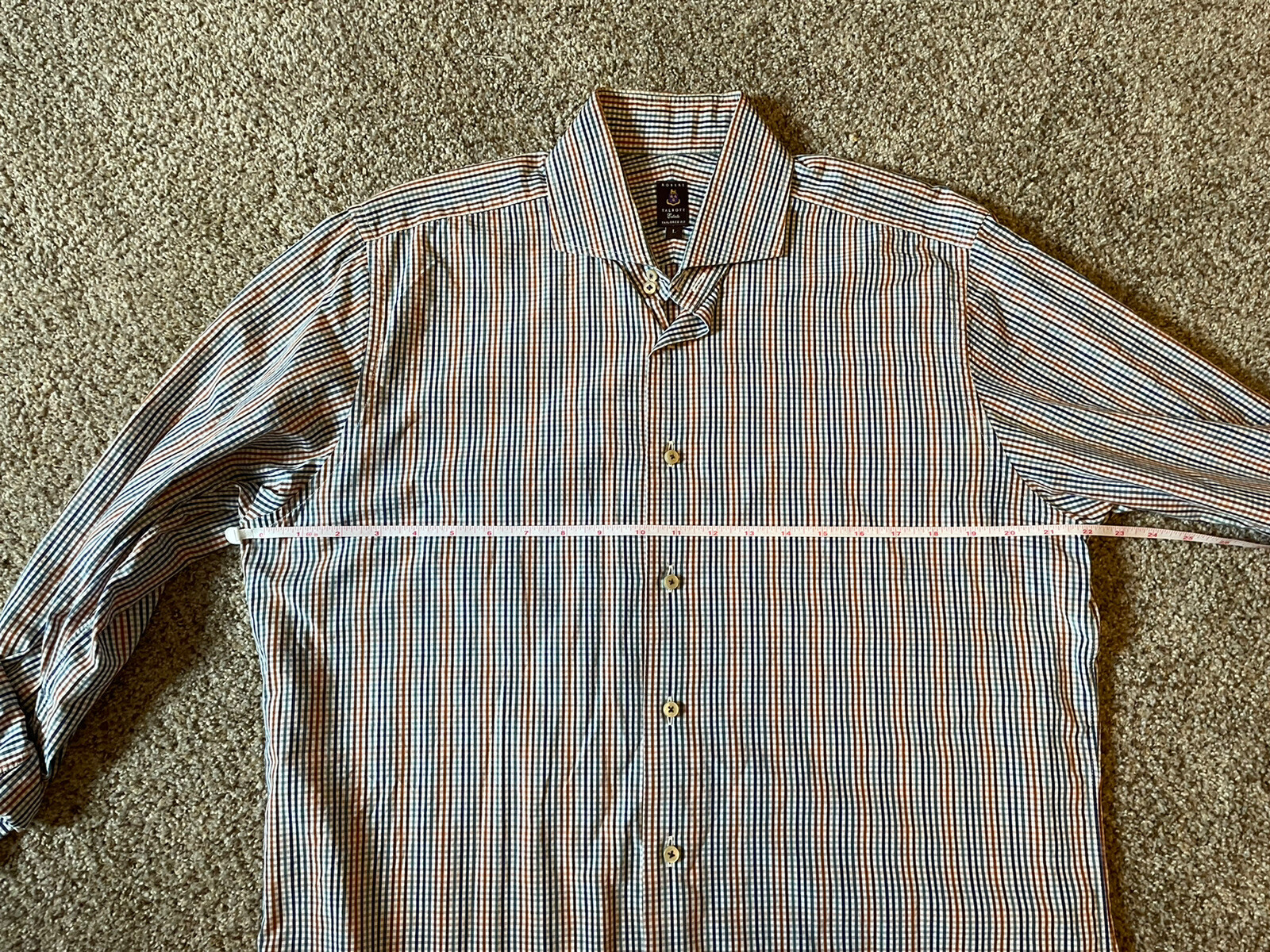 Robert Talbott ESTATE Cotton Button Down Size Men… - image 5