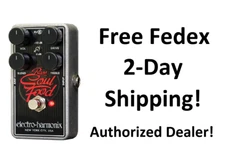 New Electro-Harmonix EHX Bass Soul Food Distortion Fuzz Overdrive Effects Pedal
