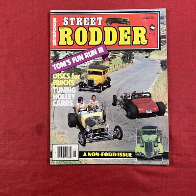 Street Rodder Magazine August 1980