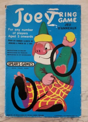 Vintage 1975 Spear's Games Joey Ring Game