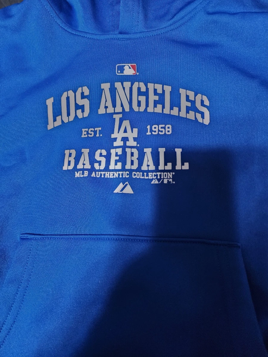 Majestic MLB los ngeles Authentic Collection Therma Base blue