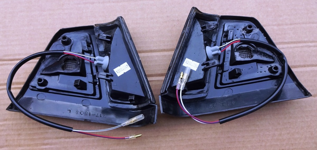 HONDA CIVIC SEDAN AK MODEL 1984 85 FRONT CORNER LIGHTS PAIR